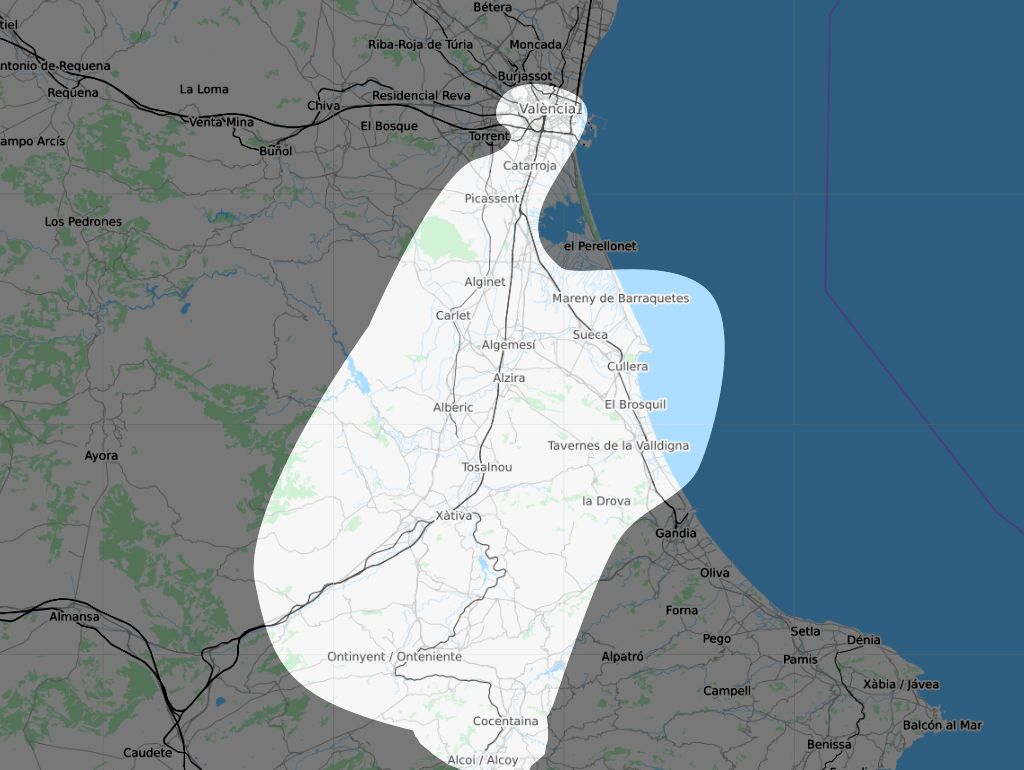 Distribución Horeca - Zona de Servicio