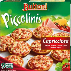 Piccolinis capricciosa buitoni       