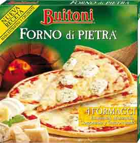 Pizza 4 quesos buitoni        