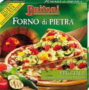 Pizza vegetal buitoni 