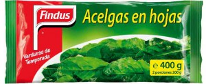 Acelgas hojas findus 