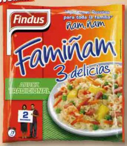 Arroz 3 delicias findus 